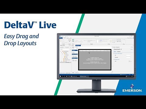 Eliminate any dependencies on scripting with the next-generation operator interface DeltaV™ Live.