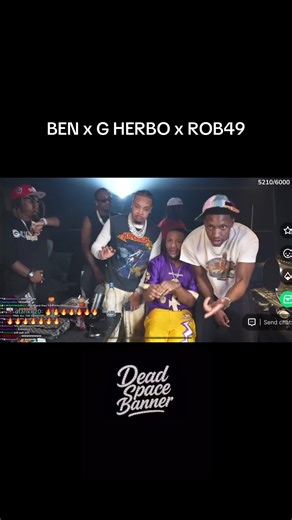 That Exclusive Studio Session With Ben x G Herbo x Rob49 🚨💥💎 #bendadonnn #gherbo #rob49 #studiosession #fypシ゚viral