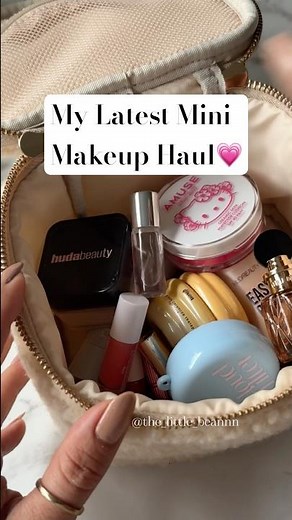 Which is your fave👀😍#minimakeup #whatsinmybag #tinythings #beautyhaul #sephorahaul #minihaul