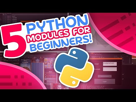 5 Python Modules For Beginners