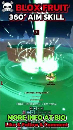 Blox Fruit Mobile Aimbot Skill 360° ☠️#bloxfruits #bloxfruitspvp