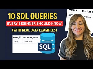 10 SQL Queries Every Beginner Should Know (With Real Data Examples)