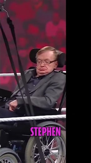 Hawking's Epic Wrestling Debut: You Won't Believe This! #shorts