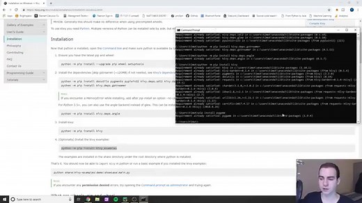 Python Kivy Tutorial - Setup/Creating A Simple Application