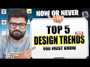 Top 5 Web Design Trends for 2025 | Make Your Website Look Stunning | Manu Arora