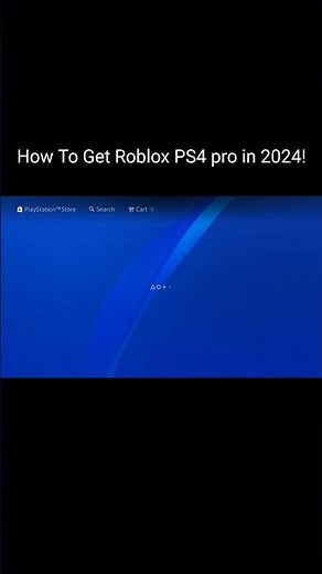 How To Get Roblox PS4 pro in 2024!