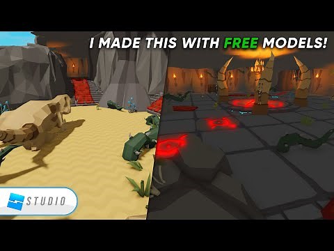 Creating a Map With ONLY Free Models (Roblox Studio)