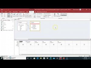 Microsoft Access - How to create a query (Part I)