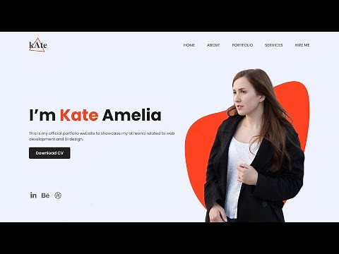 How To Make A Website With Image Transform Effect Using HTML and CSS