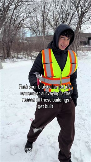 Surveying is where every project begins. Precision first, everything else follows. Follow for real work behind the scenes. 📐 #SurveyingLife #ConstructionIndustry #PrecisionMatters #BlueCollarPride #EngineeringLife