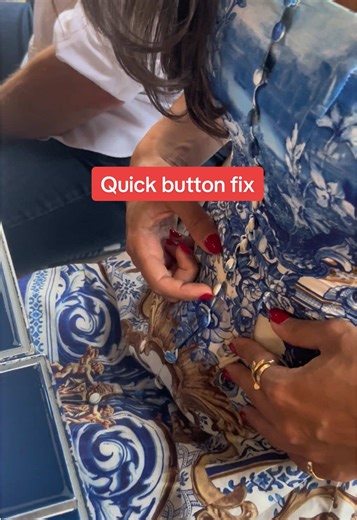 Quick Button Fix for Loose Buttons