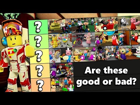 ROBLOX PGHLFILMS PIGGY RP FILM TIER LIST!!