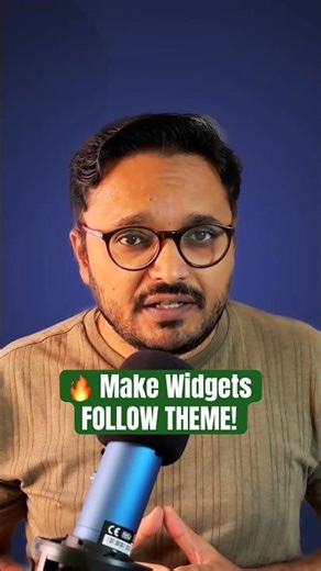 🎨 Flutter Theme Magic! Add Theme Colors to Custom Widgets! 🌟