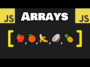 Learn JavaScript ARRAYS in 8 minutes! 🗃
