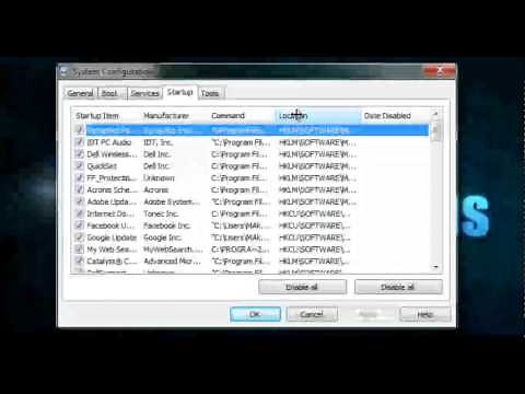 How to Change, Add, or Remove Startup Programs in Windows 7