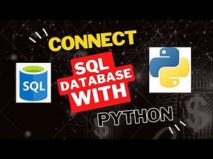 Connecting Python to SQL Database Using pyodbc