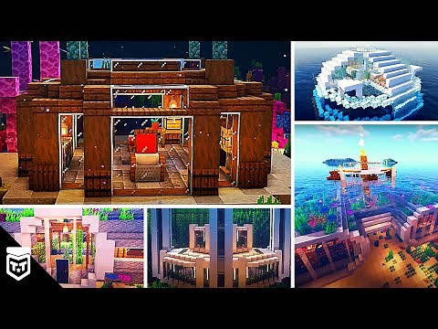 Minecraft: 10 Underwater Base Designs When You Don't Want To Build On Land