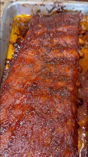 Oven Baked BBQ Ribs that Rival the Grill (full recipe on channel)