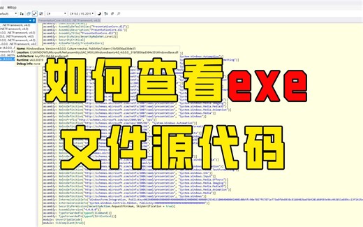 如何查看exe文件源代码，并且编辑修改