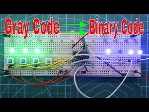 Gray code to Binary code conversion with practical explanation