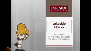 How to find the author of a webpage