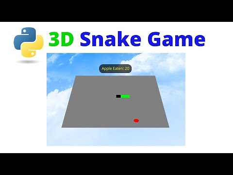 Coding a 3D Snake Game in Python with Ursina Engine