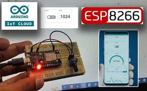 Arduino IOT Cloud with ESP8266 tutorial - Electric DIY Lab