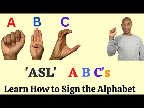The ASL Alphabet: The Easiest Way to Learn | American Sign Language | Signing ABC's
