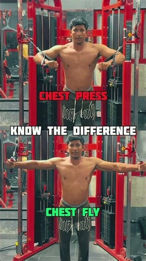 The Real Difference Between Chest Press and Chest Fly