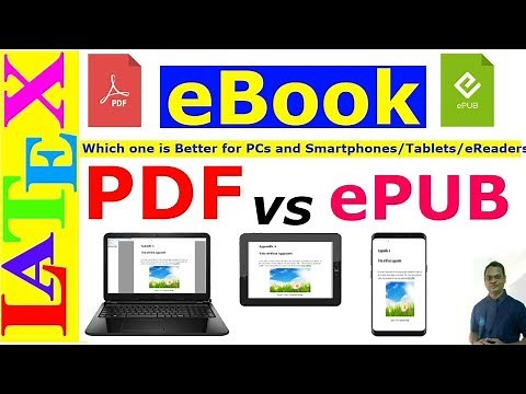 PDF vs ePUB: Which format is better?