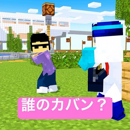 Is that your bag? #Minecraft #shortcomedy