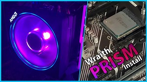 Easily Install AMD Ryzen CPU and Wraith Prism Cooler