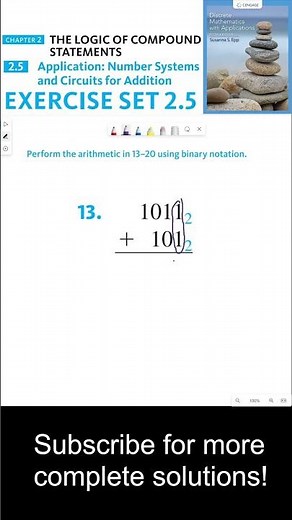 (2.5.13) Binary Addition Simplified: A Step-by-Step Guide to Adding 1011 and 101