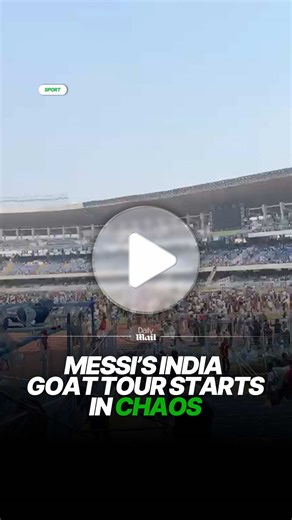 Lionel Messi's India Visit Ends in Chaos at Salt Lake Stadium