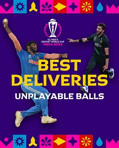 14M views · 564K reactions | '헪헛헔헧 헔 헗험헟헜헩험헥헬!'  Relive some of the best-bowled dismissals of #CWC23  | ICC - International Cricket Council | Facebook