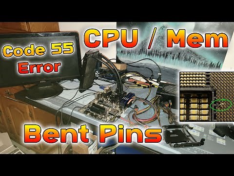 Code 55 CPU/Memory error Boot Loop - Tips