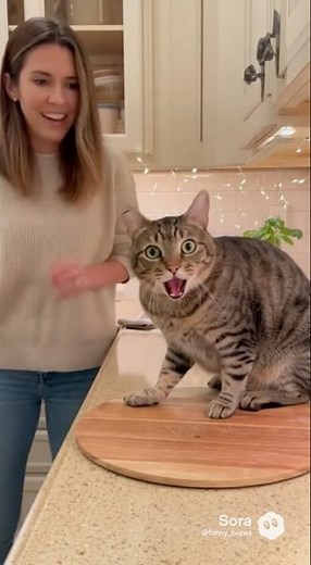 🎂 Real or Cake Cat Watches and Completely LOSES IT 🤣😼