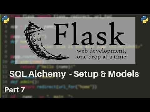 Flask Tutorial #7 - Using SQLAlchemy Database
