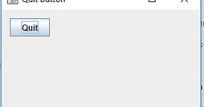 Java Swing Exit Button