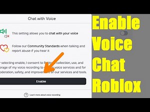 How to ENABLE VC on Roblox! (Roblox Voice Chat Setup Tutorial)