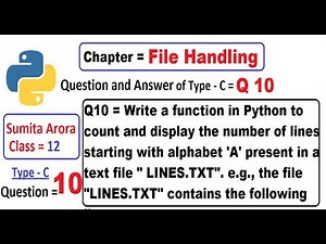 Write a function in Python to count and display the number of lines starting with alphabet