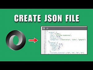 How To Make A JSON File 2025