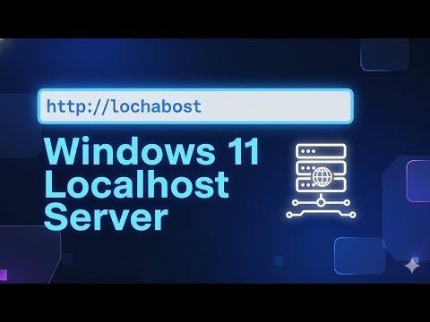 How to Enable Localhost Server on Windows 11 (No Python Needed) | IIS Localhost Tutorial