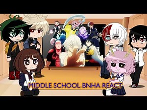 Middle school MHA react to the future // REPOST //