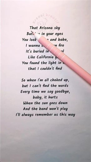 Sing This Beautiful Line from ‘Always Remember Us This Way’ | Lady Gaga & Bradley Cooper