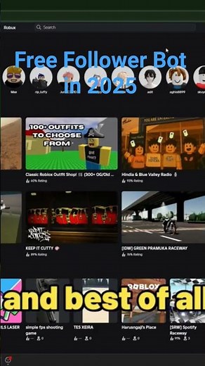 Free Follower Bot Tutorial in 2025 (Link in Comments) #roblox