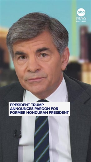 President Trump promised to grant a “full and complete pardon” to former Honduran president Juan Orlando Hernandez, who is currently serving a 45-year sentence in the U.S. for drug trafficking and weapons charges. #news #trump #politics #honduras #abcnews