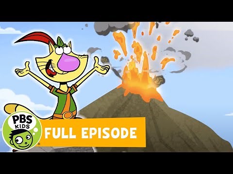 Nature Cat FULL EPISODE | Tally Ho! A Volcano! / No Rest For The Squeeky | PBS KIDS