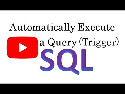 Triggers in SQL Server Management Studio