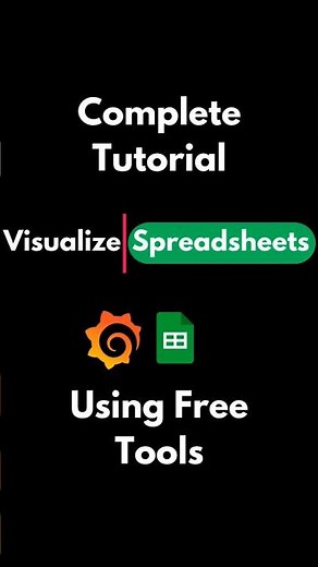 How to visualize your spreadsheets data using Grafana for Free